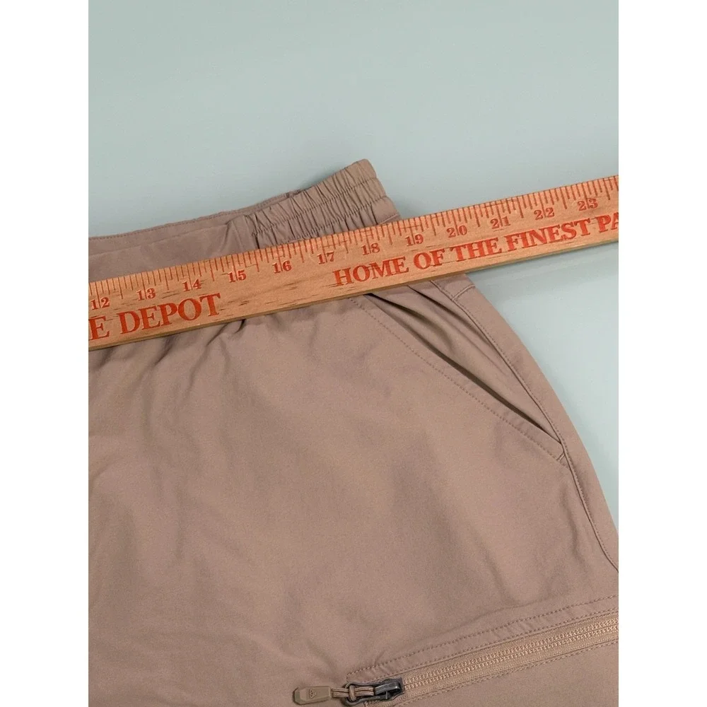 Haimont‎ Performance Cargo Pants Mens XL Khaki Flat Front Straight Fit DadCOre